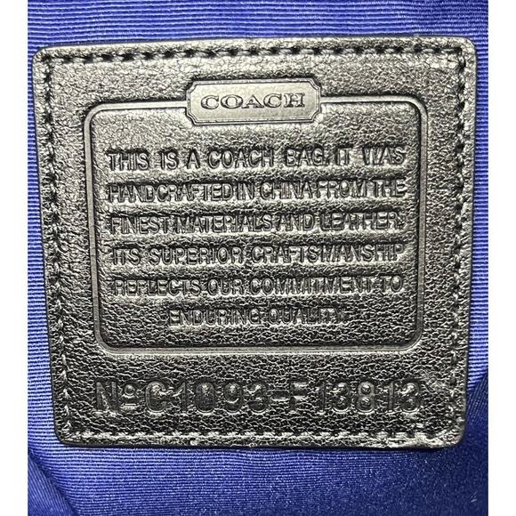 Y2K Coach F13813 Voyager Signature Diaper/Multifunction Tote Bag - Picture 13 of 14